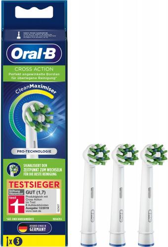 Oral-B Aufsteckbürsten CrossAction CleanMaximizer 3er