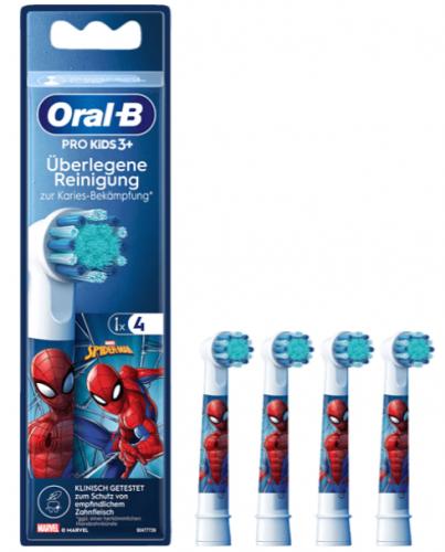 Oral-B Aufsteckbürsten Spiderman 4er AM