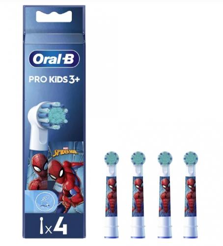 Oral-B EB10-4 Spiderman Aufsteckbürsten 4er